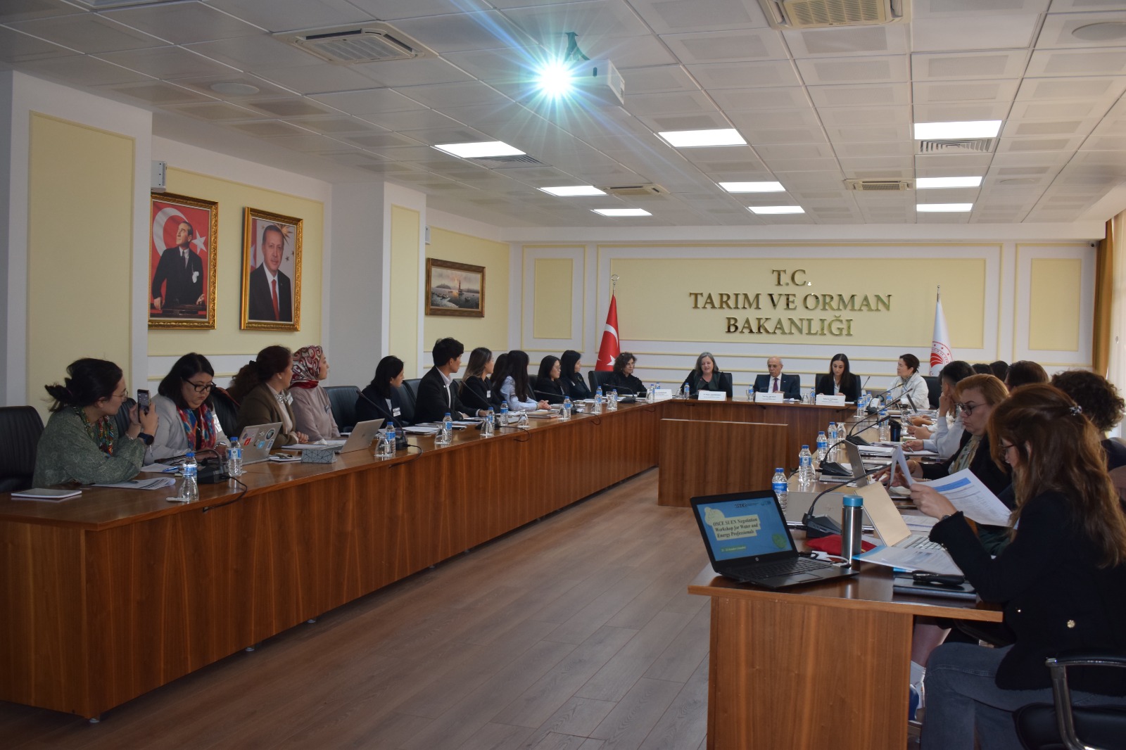 SUEN-AGİT Kadın Su ve Enerji Uzmanlarına Yönelik Müzakere Çalıştayı Gerçekleşti