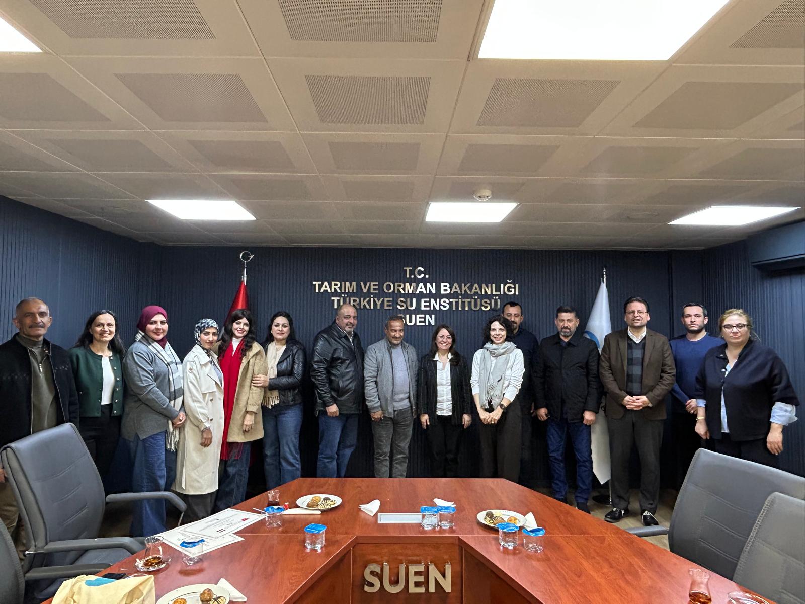 Türkiye ve Irak Arasında Su ve Atıksu Alanında Teknik İş Birliği Programı Gerçekleştirildi