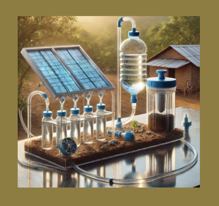 Producing Drinking Water by Purifying Dirty Water Cost-Effectively by Solar Energy